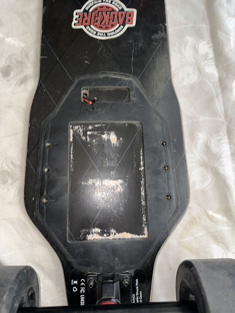 Backfire Electric Longboard Missing Parts Not Tested