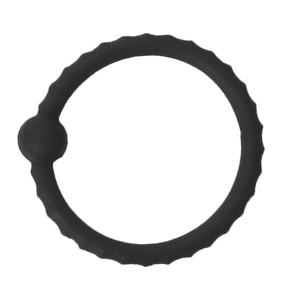 Penis Extender Enlarger Sleeve Ring Reusable Delay Ejaculation for Male 4 Ring