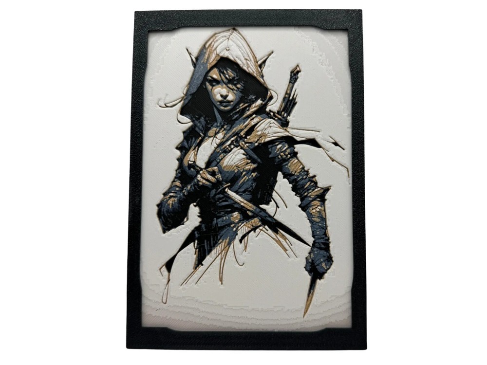 Dungeons and Dragons Class Archetypes Painting - 3D Printed