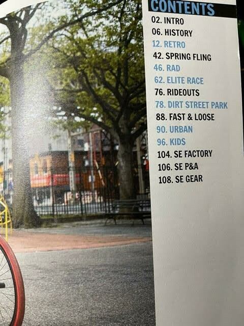 2019 SE BMX catalog - with 112 pages