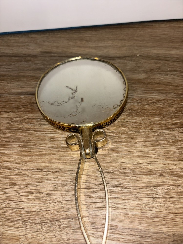Mirror Round Small Compact Folding Japan Vintage 50s