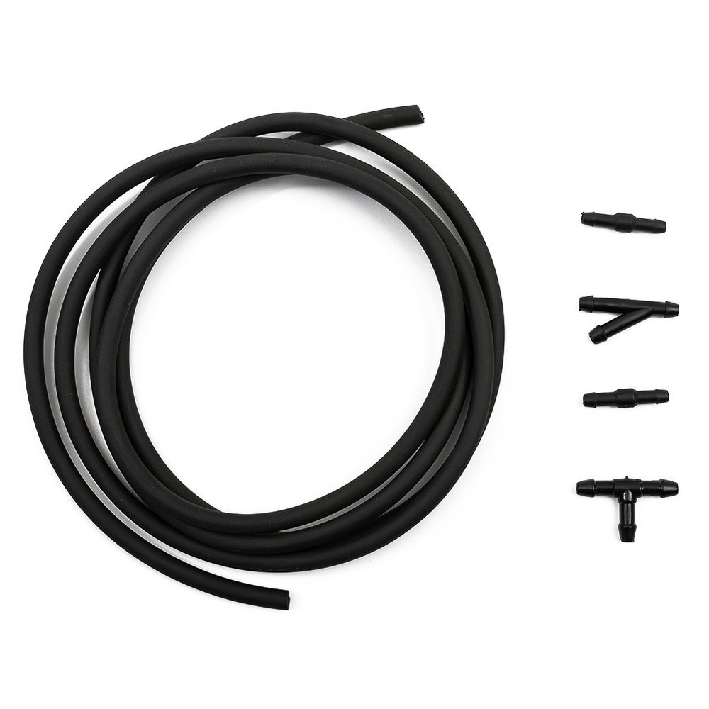 NEW PRACTICAL Hose Connectors Black High Quality Spray Hose Windshield