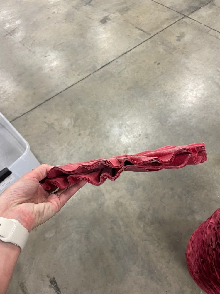 14" Airway Buffing Wheel for Angle Grinder - Red