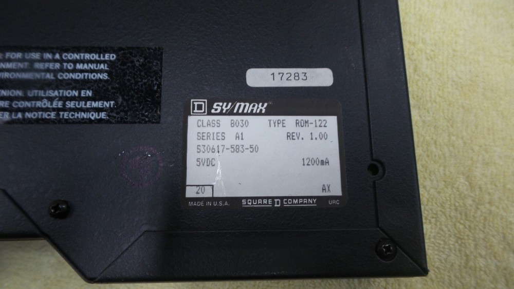Square D Sy/Max Class 8030 Type ROM 122 Isolated Analog Output, USED, G4