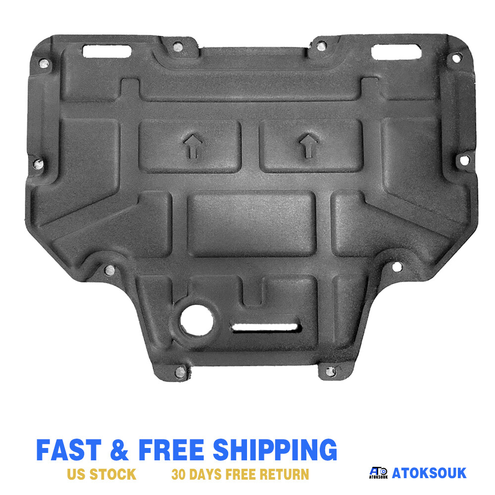 For Audi Q7 Gearbox 2017-2024 Under Engine Splash Guards Front Engine Mud Flaps