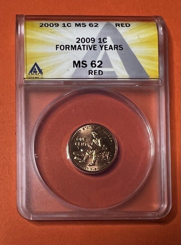 2009 Formative Years Lincoln Cent Penny MS-62 RD