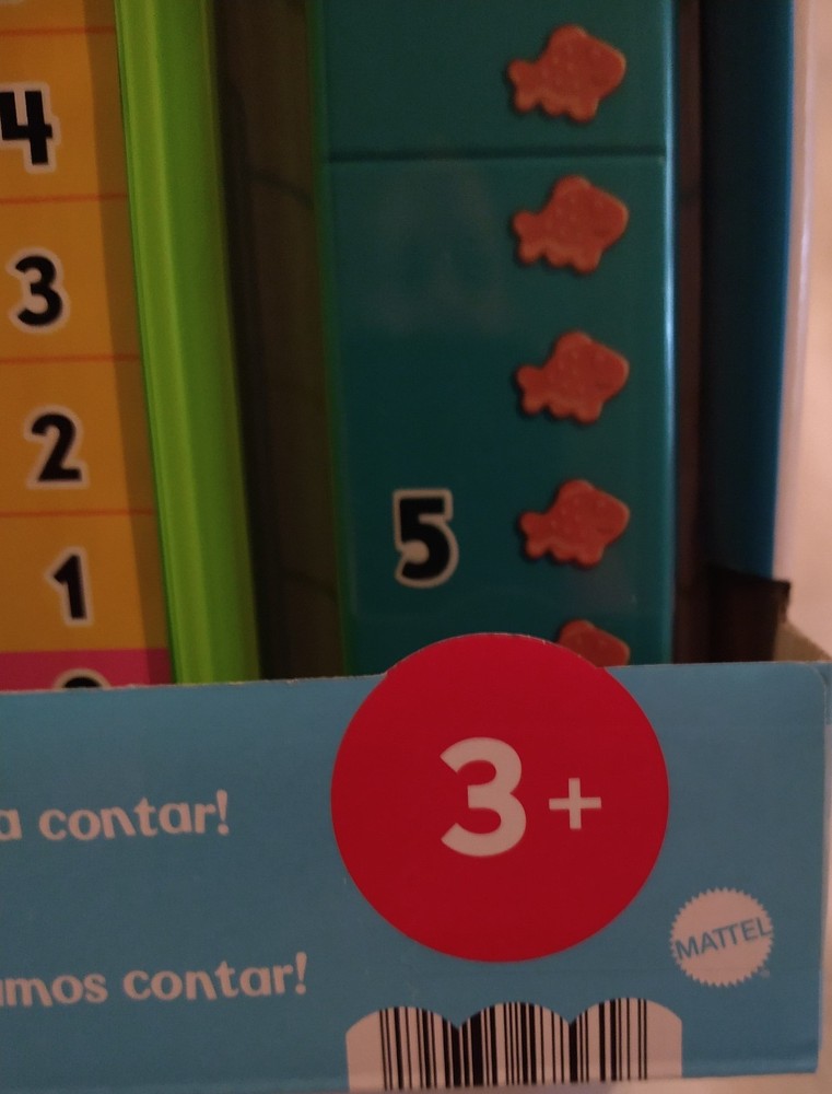 Fisher-Price Adding Alligator Educational Toy with 10 Stacking Blocks for Pre...