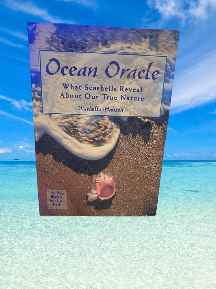 Ocean Oracle Card Deck By Michelle Hanson Seashell Divination Oracle Set