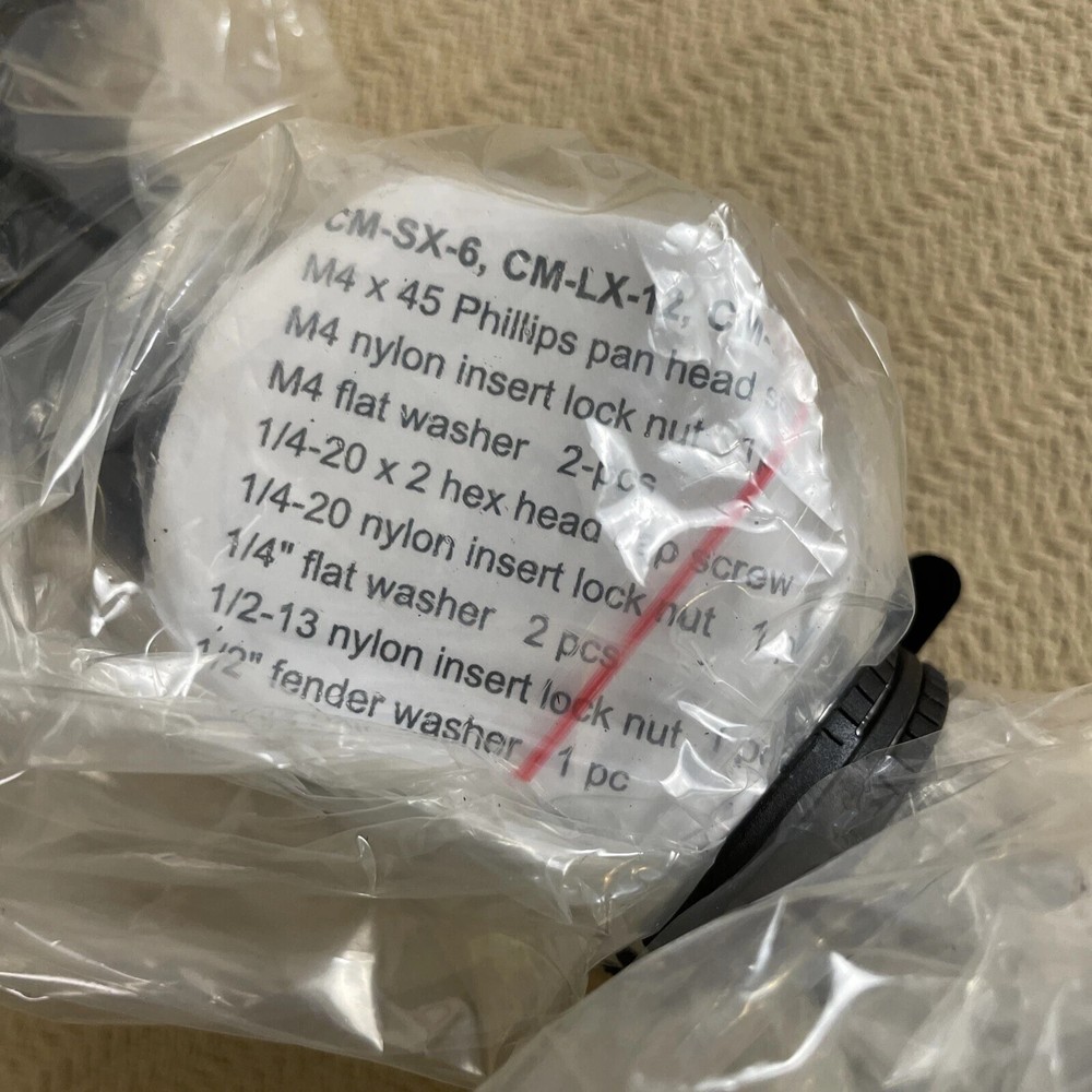 CLINTON ELECTRONICS CE-CM-SX-6-B Telescoping Ceiling Mount Pole- Black