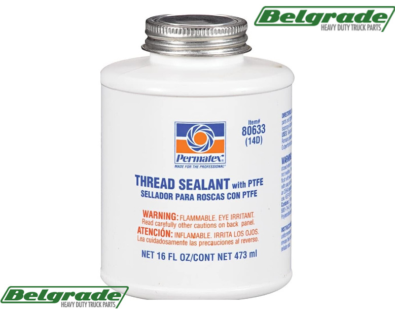 Permatex 80633 Thread Sealant 16oz With PTFE