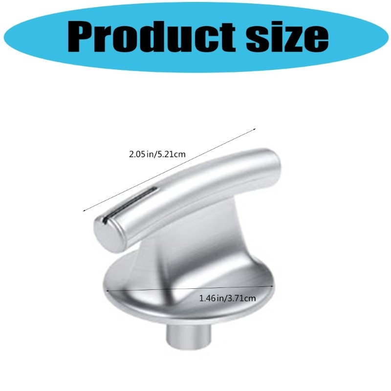 Pack of 5 Gas Stove Handle Replacement Plastic Construction Simple Attach