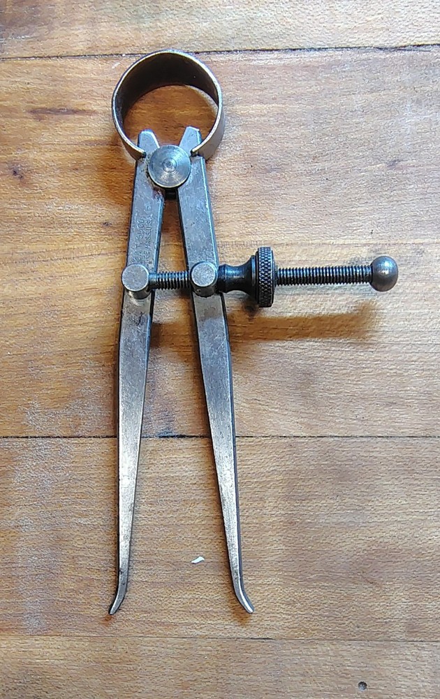 🗽 VINTAGE UNION TOOL 4" ID CALIPER