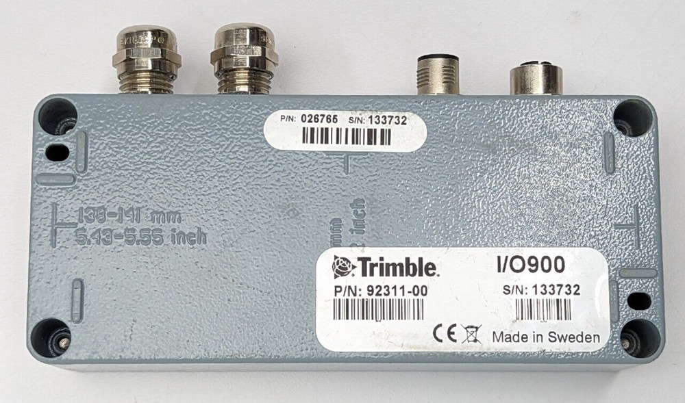 Trimble I/O900 IO Box 92311-00 Control Module Interface Box *NEW*