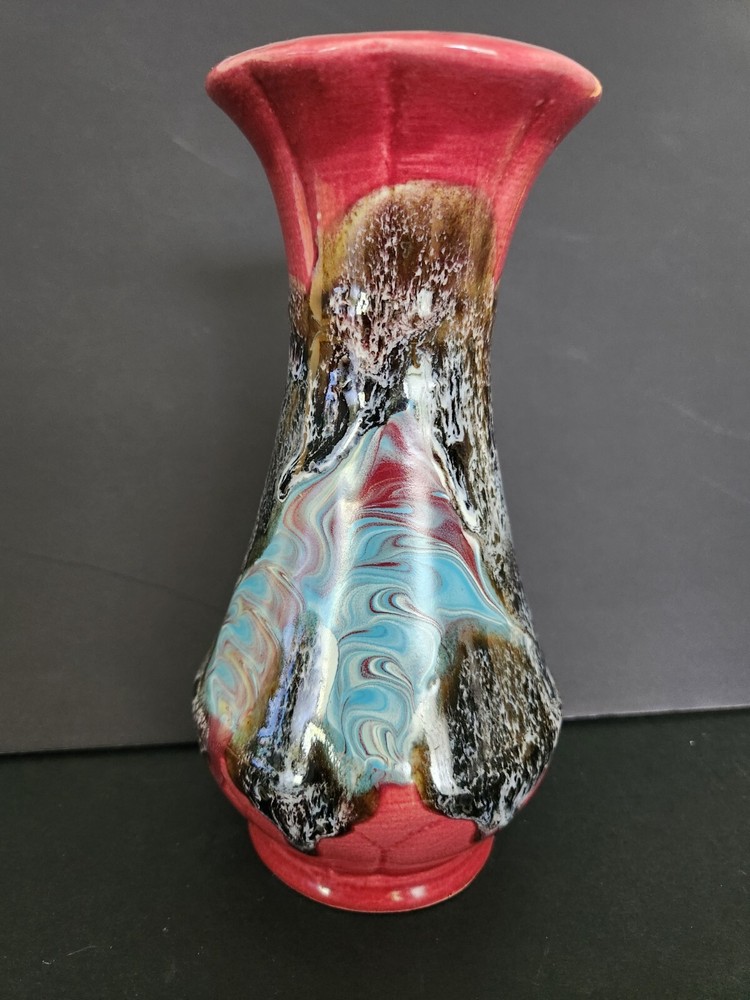 Signed Nimadji Style Pottery Vase
