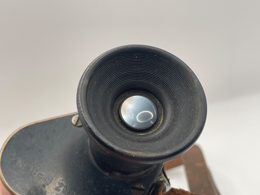 Monocular Goetz Berlin Leather clad WW1 12X