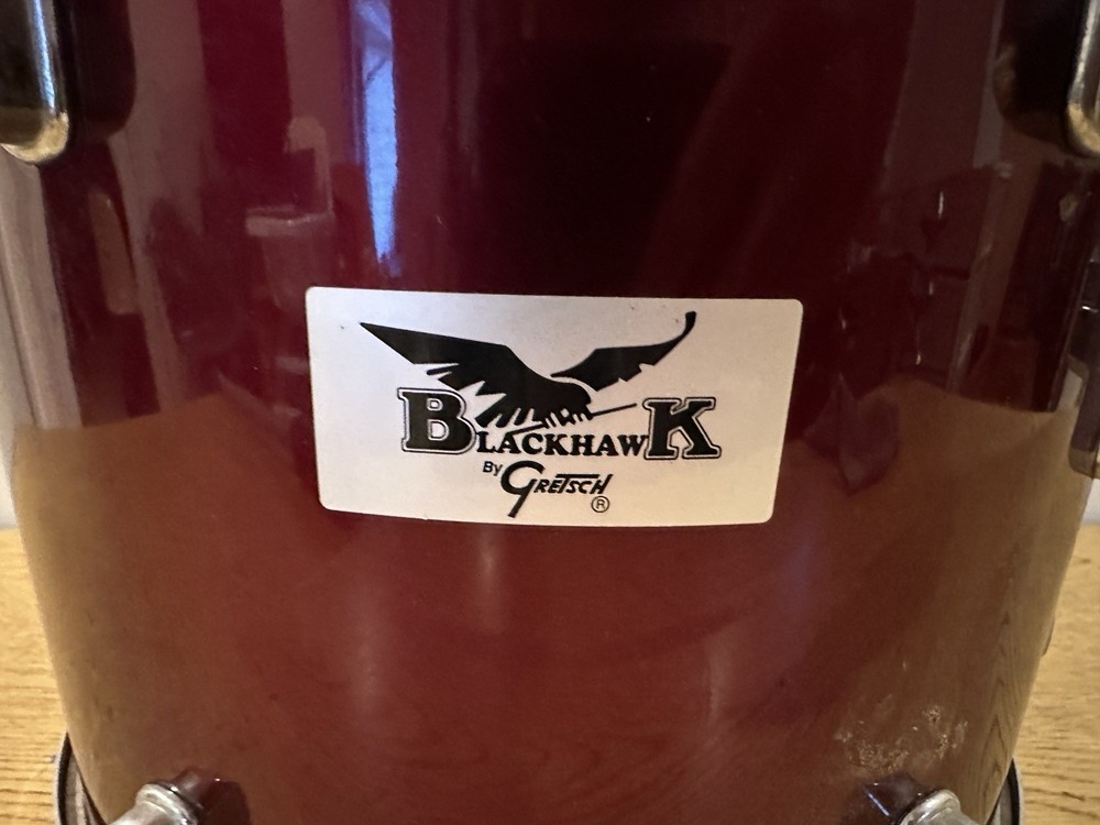 BlackHawk By Gretsch Maple 13 X 10 Rack Tom Drum - Dark Cherry Lacquer