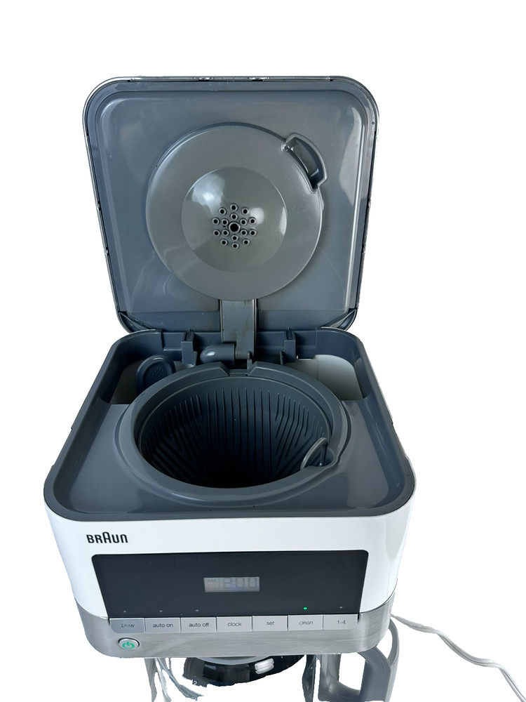 Braun 12 Cup Programmable Coffee Maker BrewSense Drip Coffee Machine Stainless