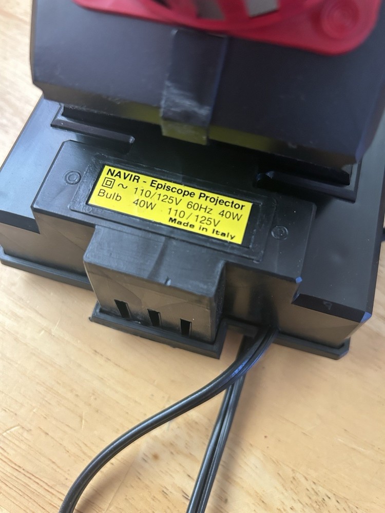 Vintage Episcopio Multi-Purpose Projector In Original Box