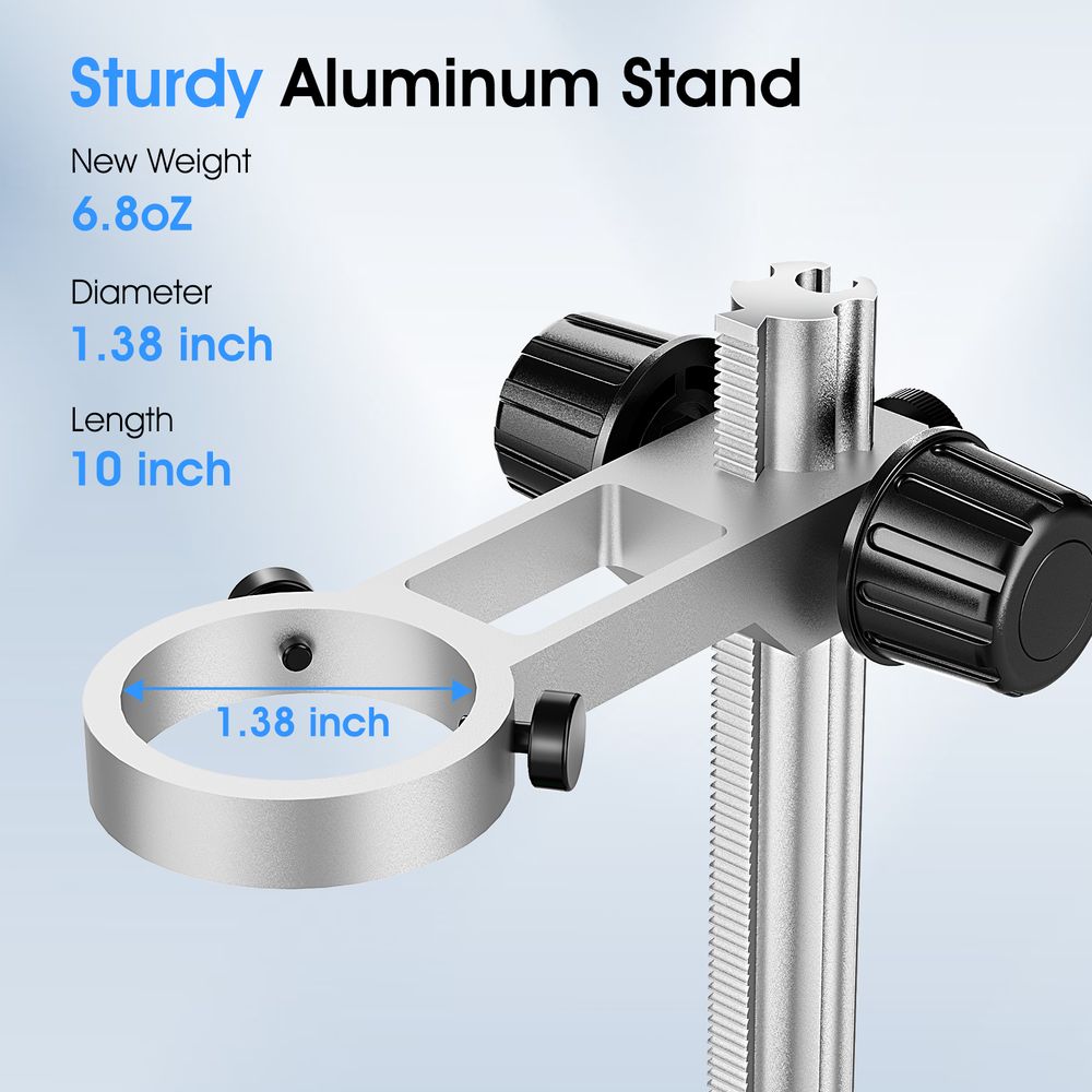 26cm Universal Digital Microscope Stand Adjustable Holder for TOMLOV DM202 pro