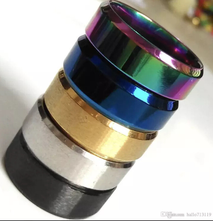 8MM Stainless Steel Rings