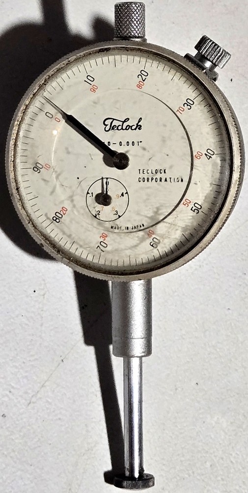 Mitutoyo Dial Indicator Teclock LOT Magnetic Base Clamp Machinist Tools