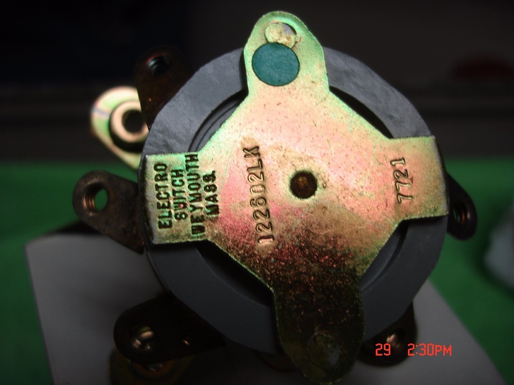 Electro Switch Rotary Switch P/N 122602lk