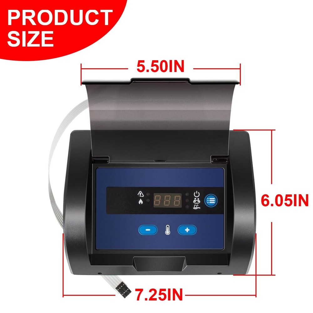 FDXLBKP1932 Bezel Plus Keypad Assembly and Display Board For Hayward Universal