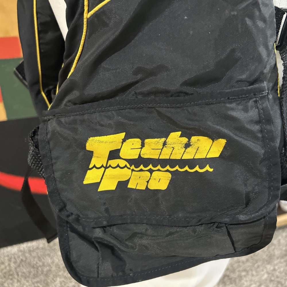 Techni Pro Scuba Diving Yellow Vest Size LARGE