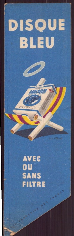 Bookmarks "Blue Disc, Royal"