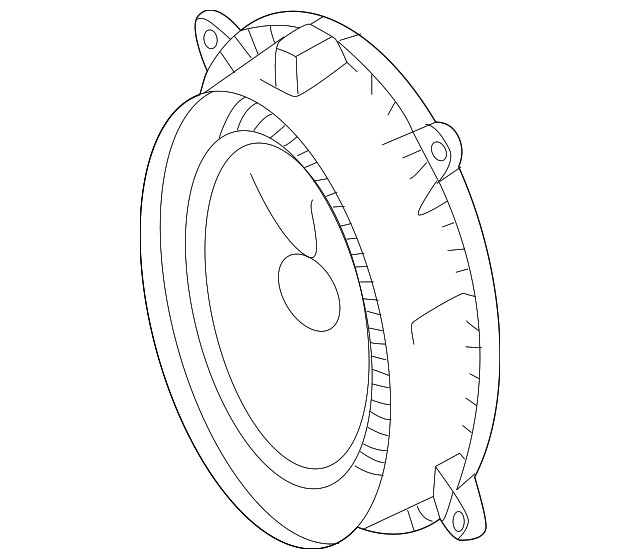 Genuine Nissan Front Dr Speaker 28157-9CN2B