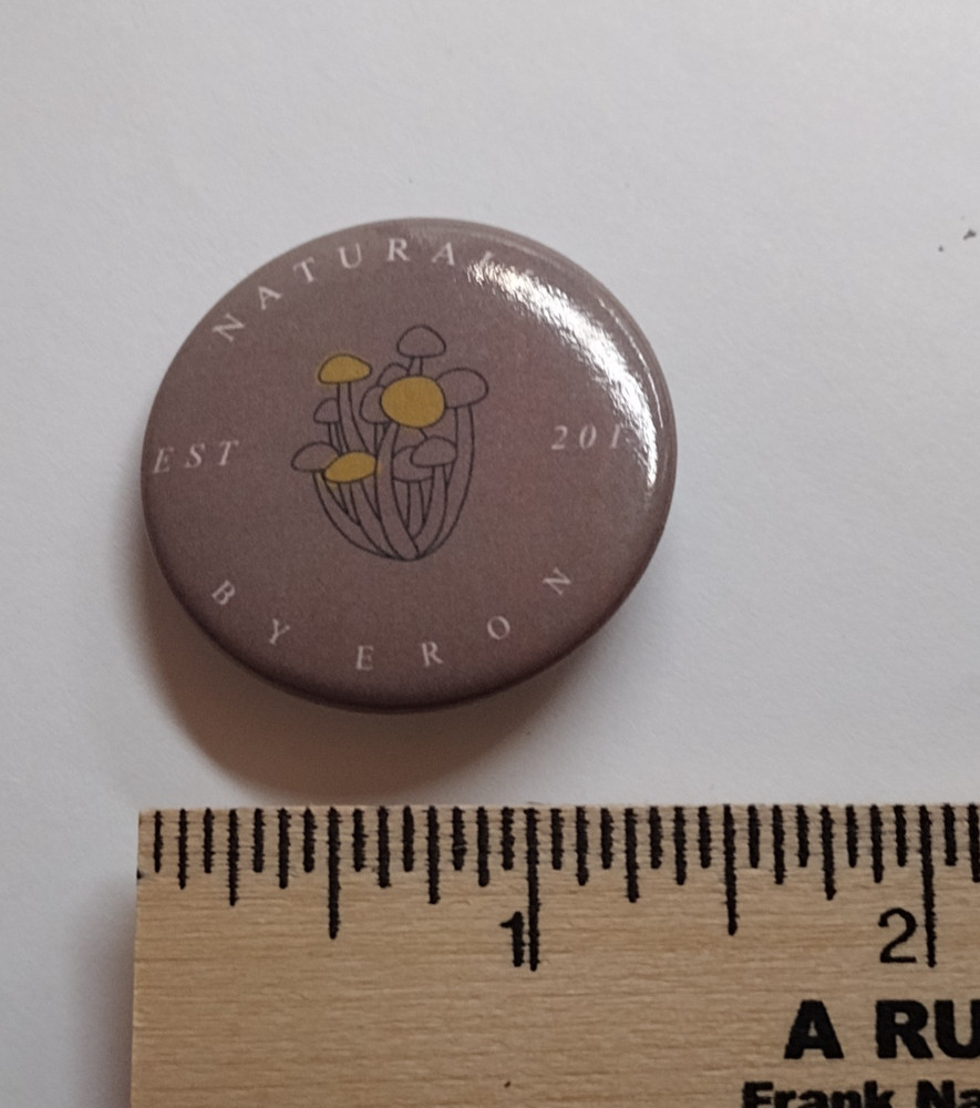 Naturally By Eron Est 2019 Badge Button Pin