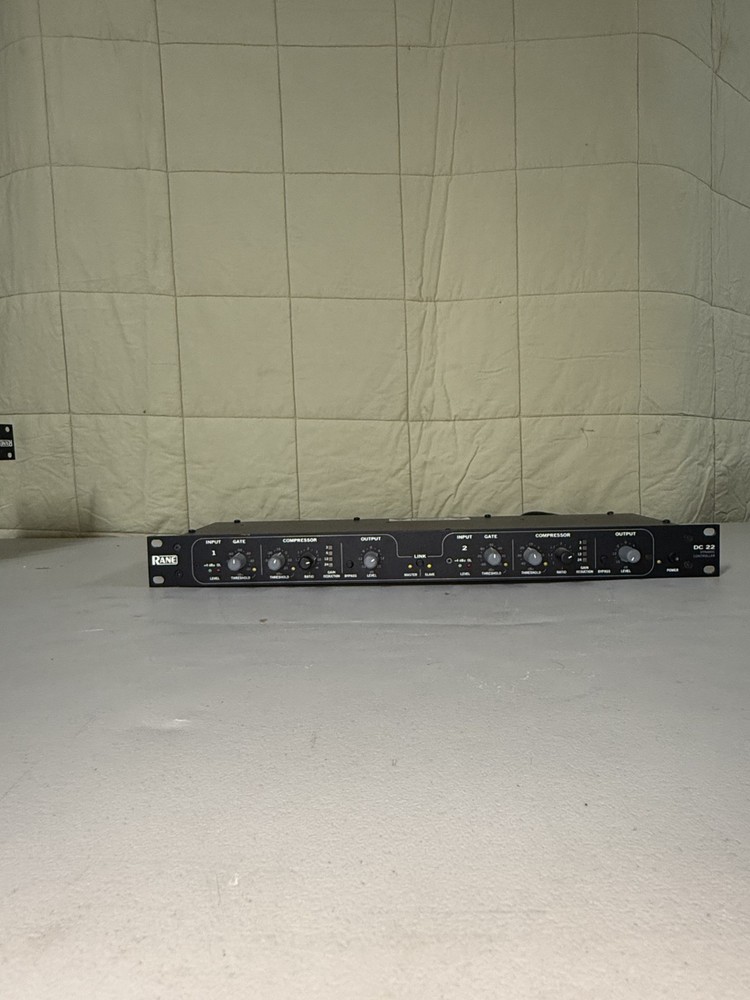 Rane DC-22 Dynamic Controller Compressor/ Gate 2-Channel