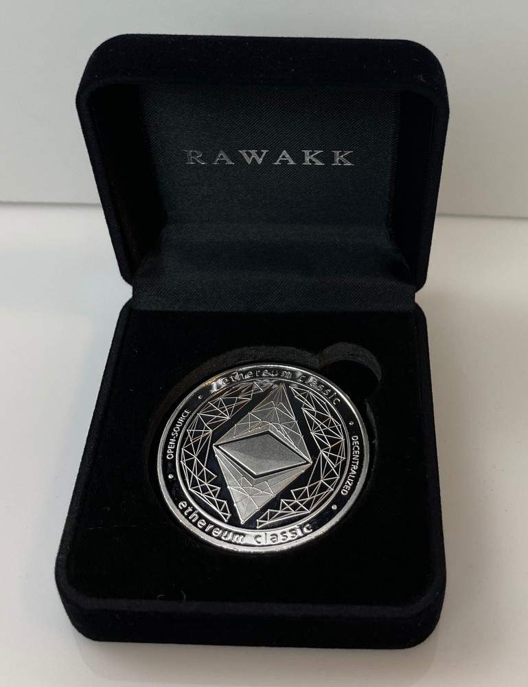 RAWAKK | Ethereum (ETH) Coin (Silver Edition)
