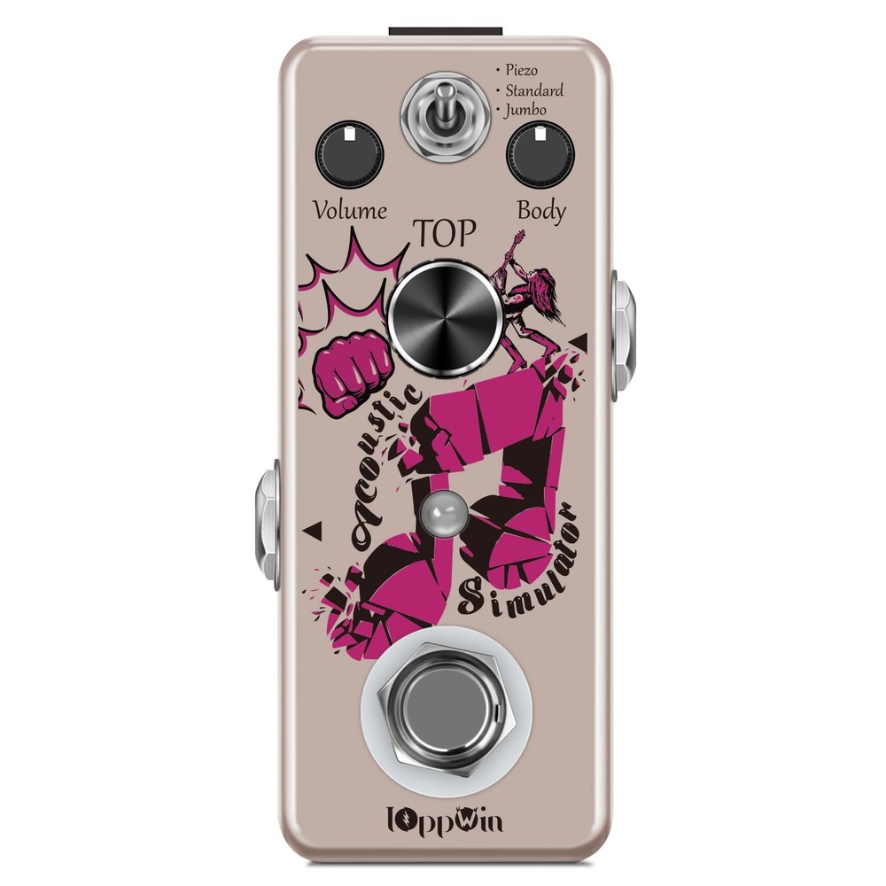 IOppWin Acoustic Guitar Simulator Pedal - Effects