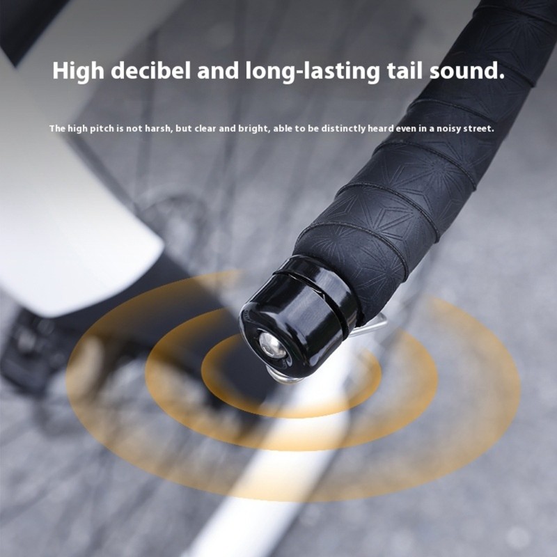 Bicycles Handlebars Plug Horn Space Saving Bicycles Handlebar Bells Enduring