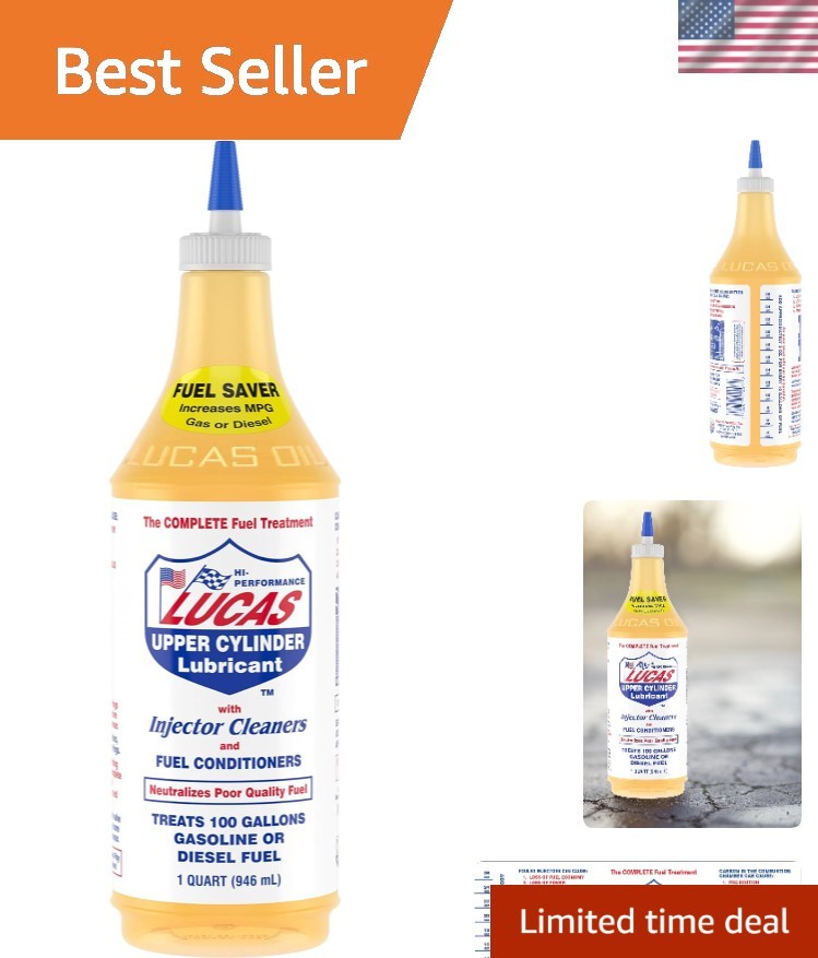 1 Quart Engine Fuel Treatment - Clean Fuel System & Increase Power Efficiently