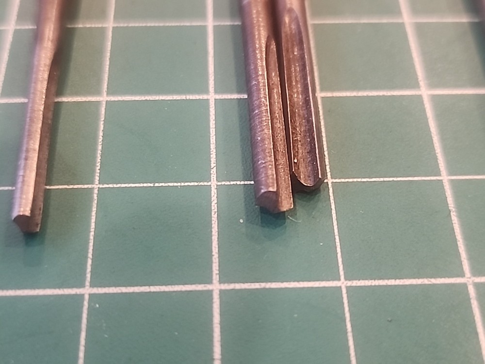 VTG STANLEY YANKEE Push Drill Points 6Pc ~ Odd Sizes ~ Bits - gw5