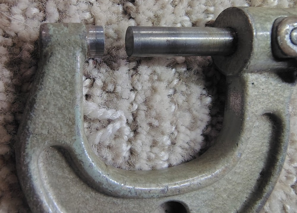 VINTAGE METRIC MICROMETER 0-25mm