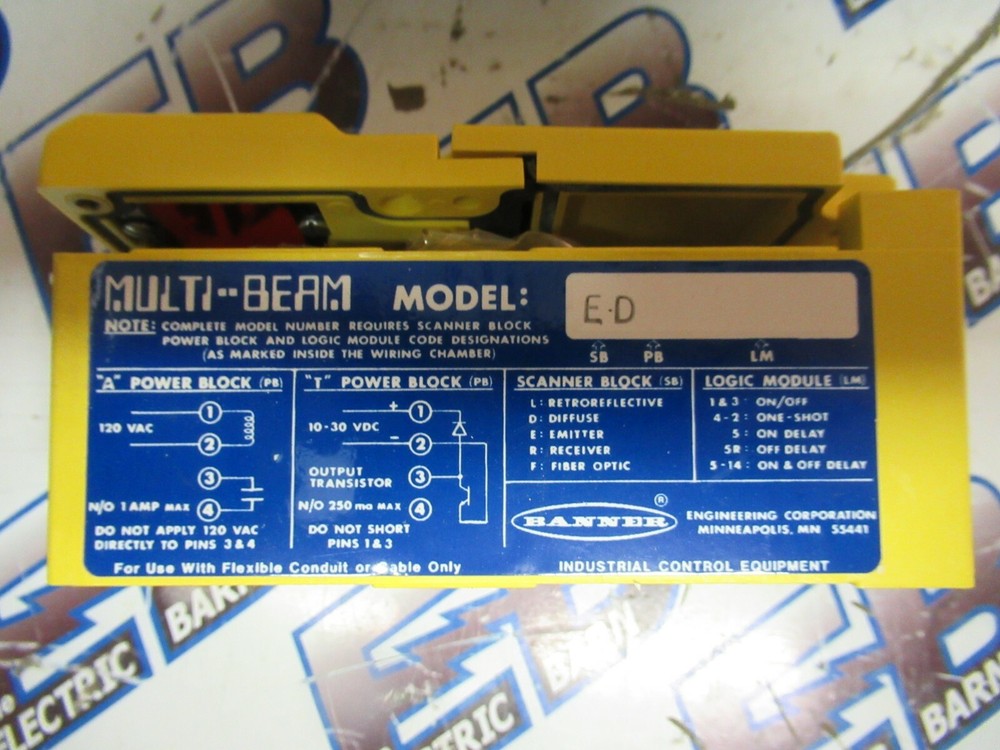 Banner ED Multi Beam, Photo Sensor - NEW