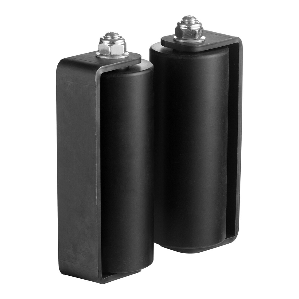 Sliding Gate Kit 6” Rolling Hardware C-type Bracket for Connect Tracks