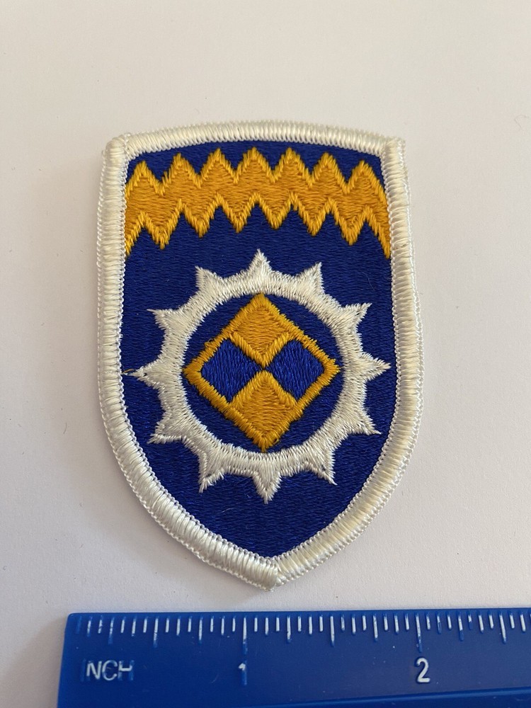 US Army Alaska Support Command Patch Full Color Patch INV5427