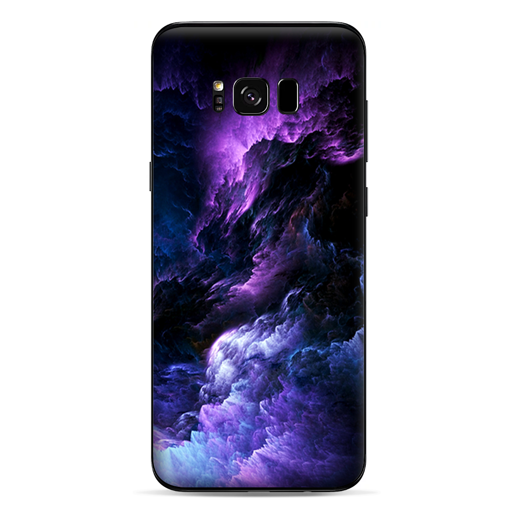 Skins Decals for Samsung Galaxy S8 - purple storm clouds