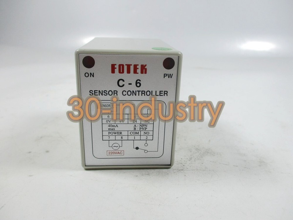 5PCS NEW FOR FOTEK C-6 Photoelectric Switch Controller 220V Sensor Controller