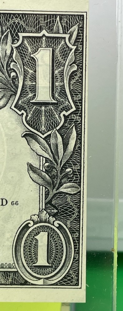 2021 $1 Bill - 💵 Cutting Error & Shifted Overprint! MODERATE MULTI-ERROR NOTE!