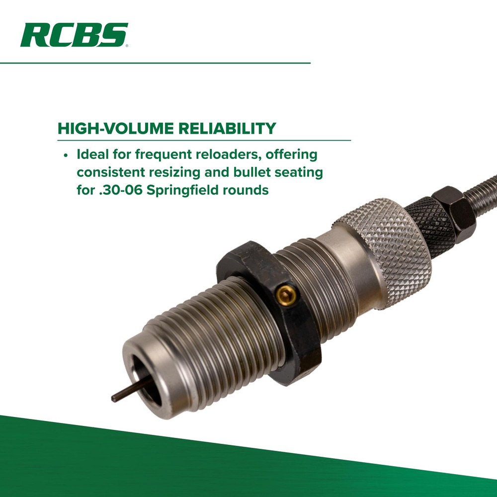 RCBS Supreme Die Set .30-06 Springfield - Precision Reloading Dies