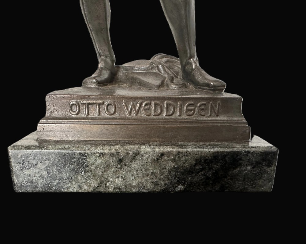 Otto Weddigen Commemorative Bronze Statue