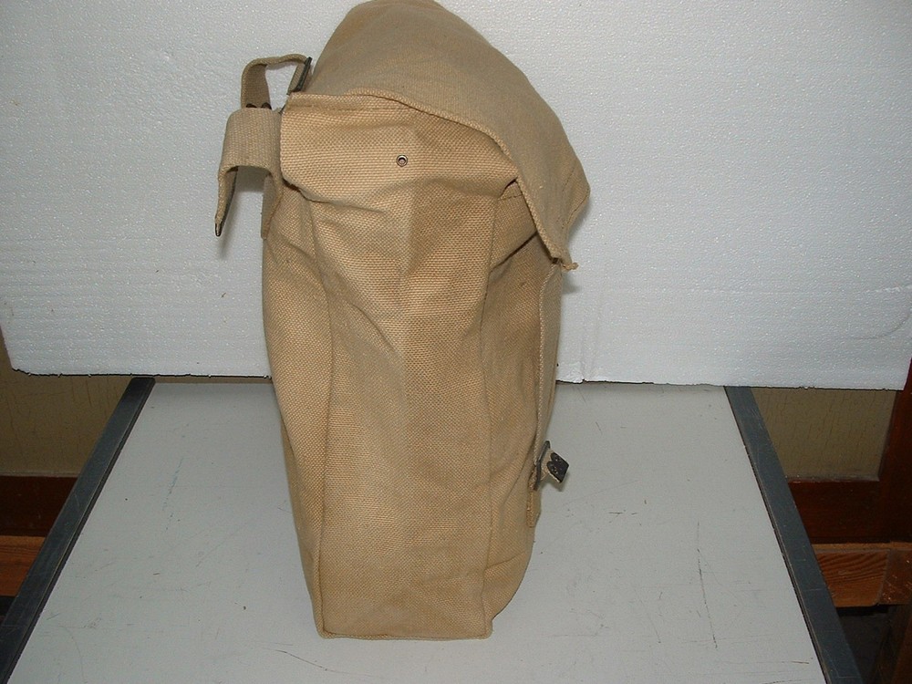 British 37 Pattern Large Pack in Khaki Canvas dated 1953, includes "L" STRAPS