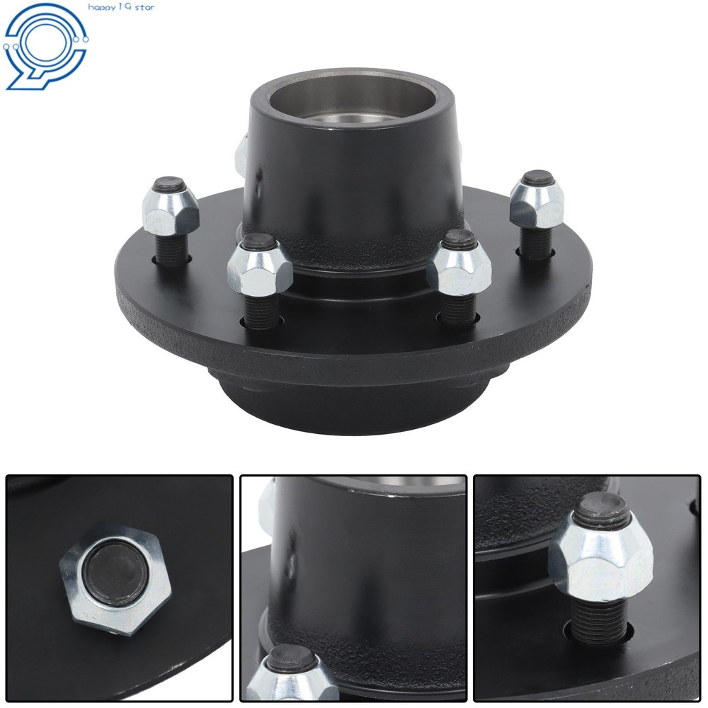 w/ 6 x 5.5 Lug Idler Hubs #42 Square Spindle and 6000# Axle Kit