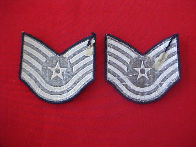 US Air Force ( 1 ) Pair US Air Force Technical Segeant E-6 Female Dress