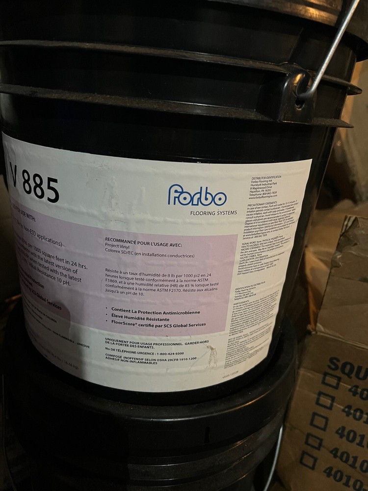 V 885 4 Gallon Adhesive
